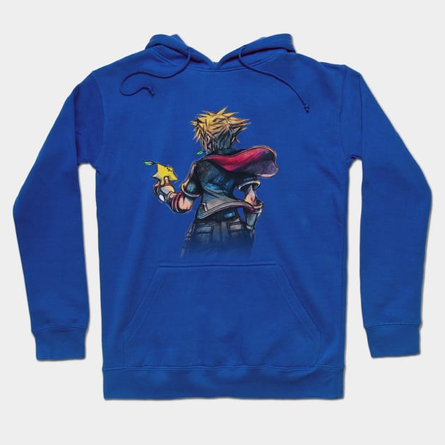 sora kingdom hearts 3 Hoodie by Darknessfell